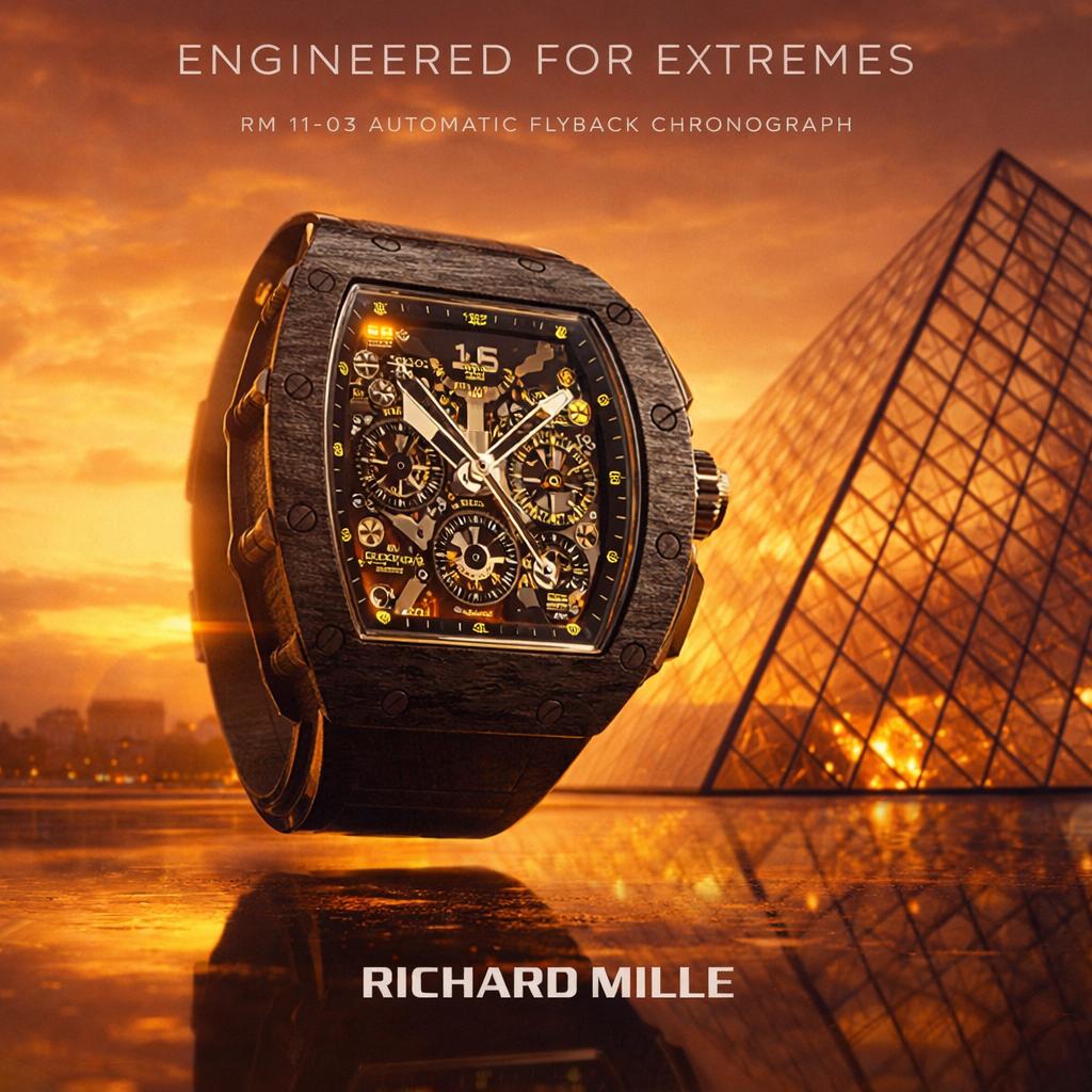 Louvre Skeletonized Chronograph