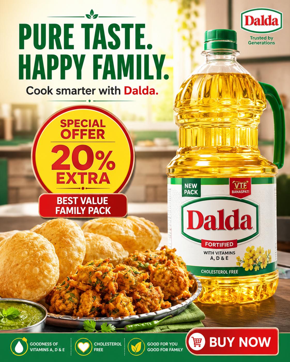 Dalda Pure Taste