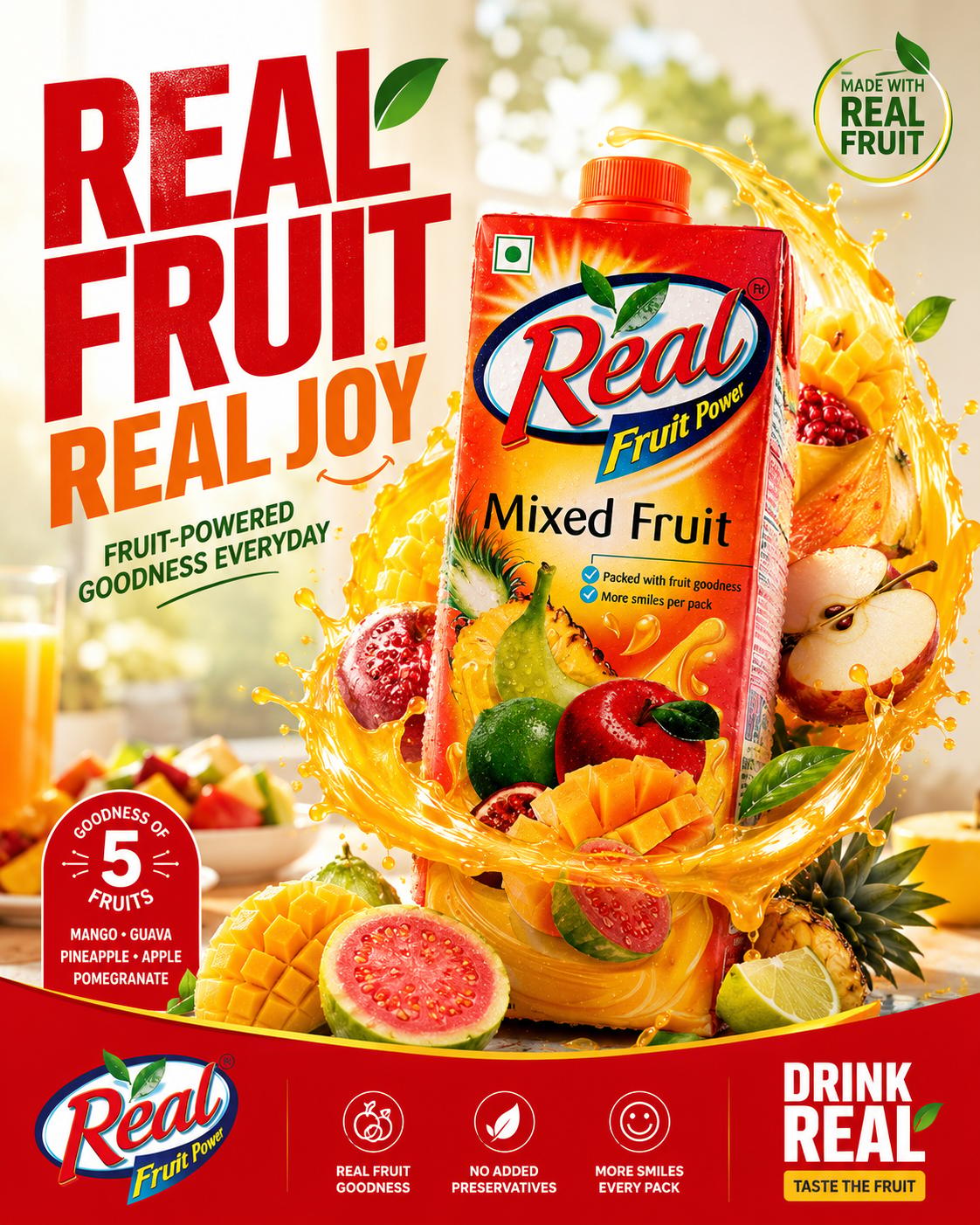 Real Mixed Fruit Burst