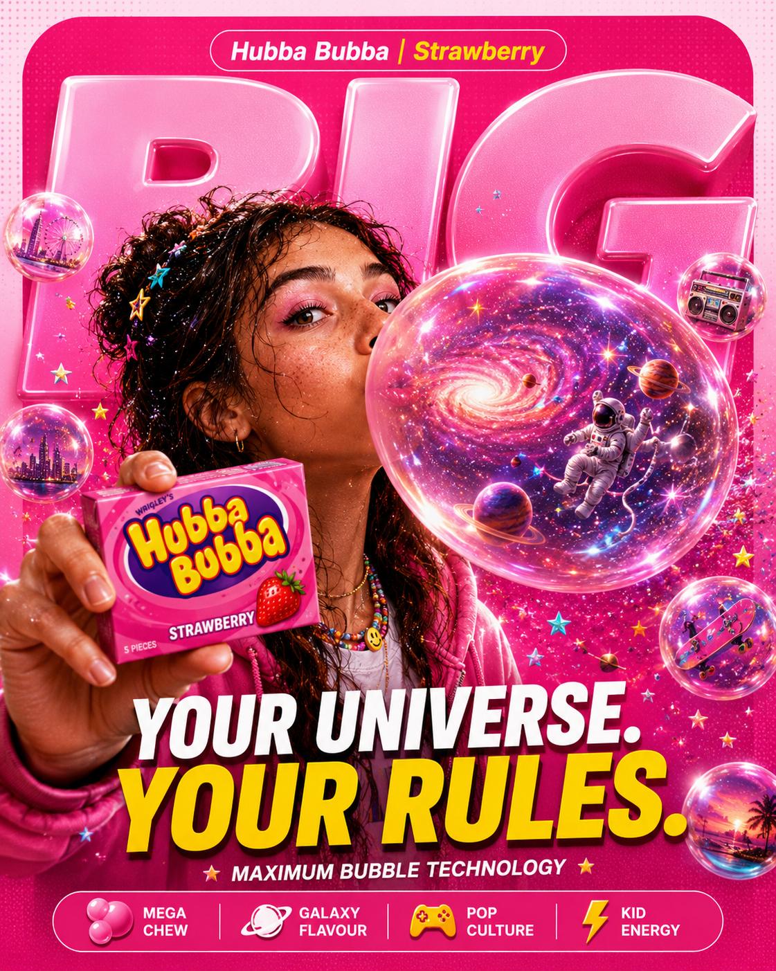 Galactic Bubble Vision