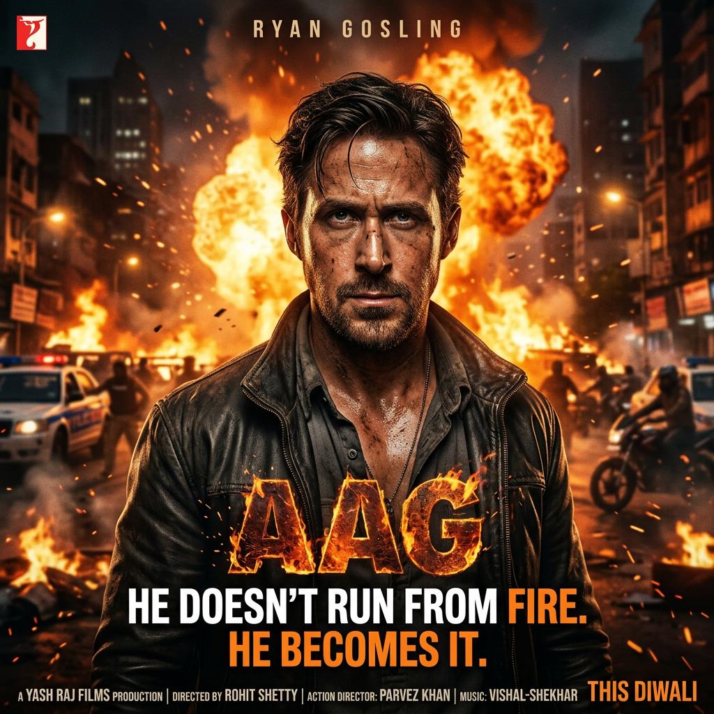 Ryan Gosling Action Hero