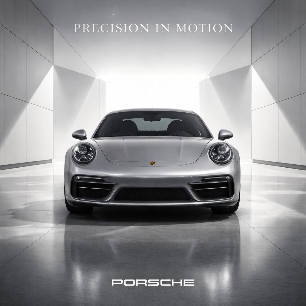 Minimalist Porsche Studio