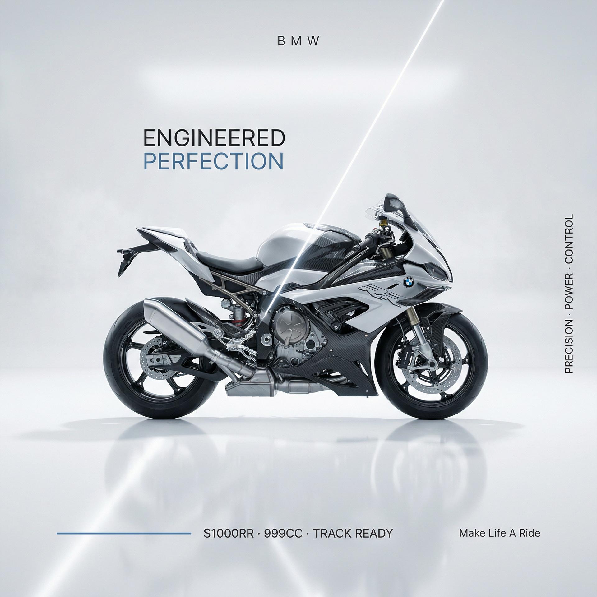 Minimalist BMW S1000RR