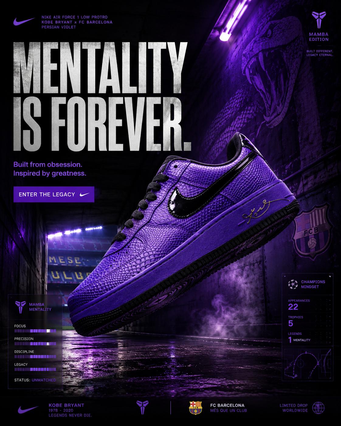 Mamba Mentality Violet