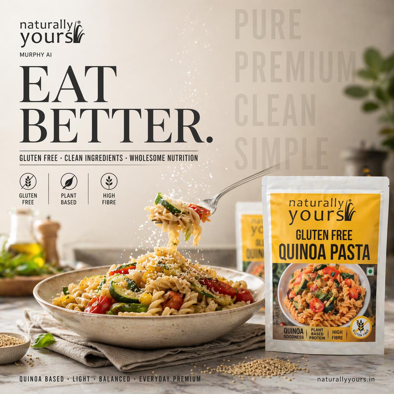 Cheesy Quinoa Pasta