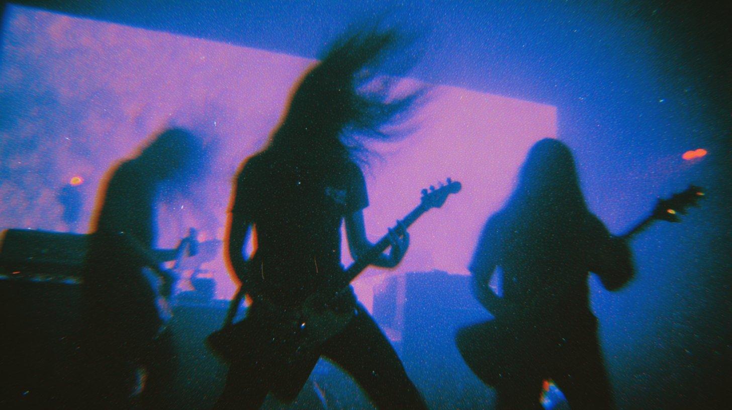 Neon Purple Distortion