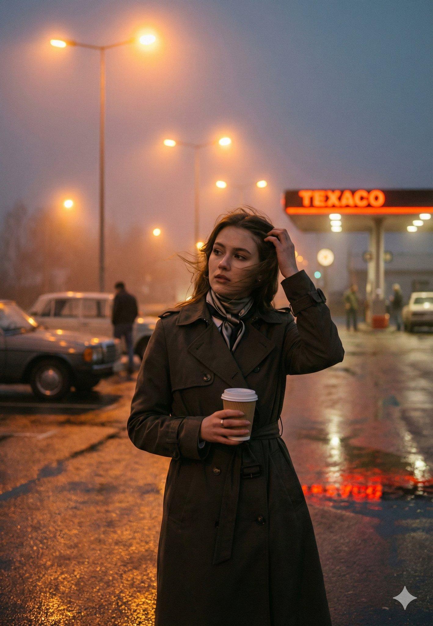 Foggy Texaco Night