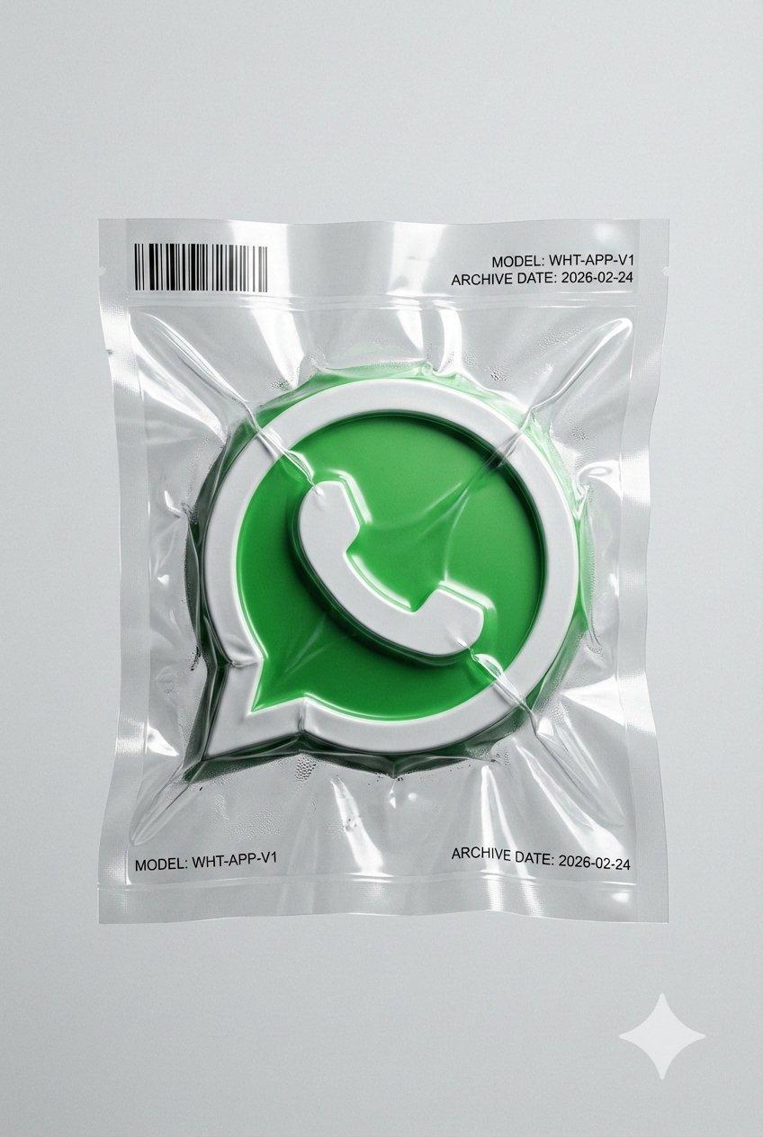 Vacuum-Sealed WhatsApp Icon