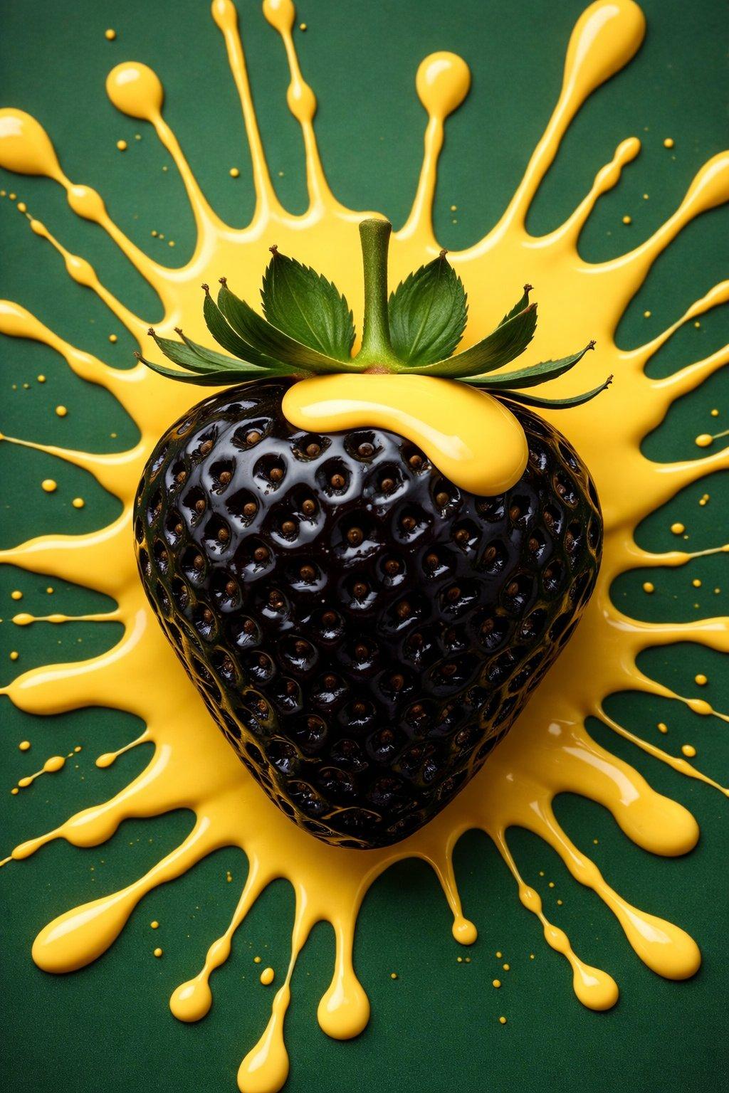 Black Ink Strawberry