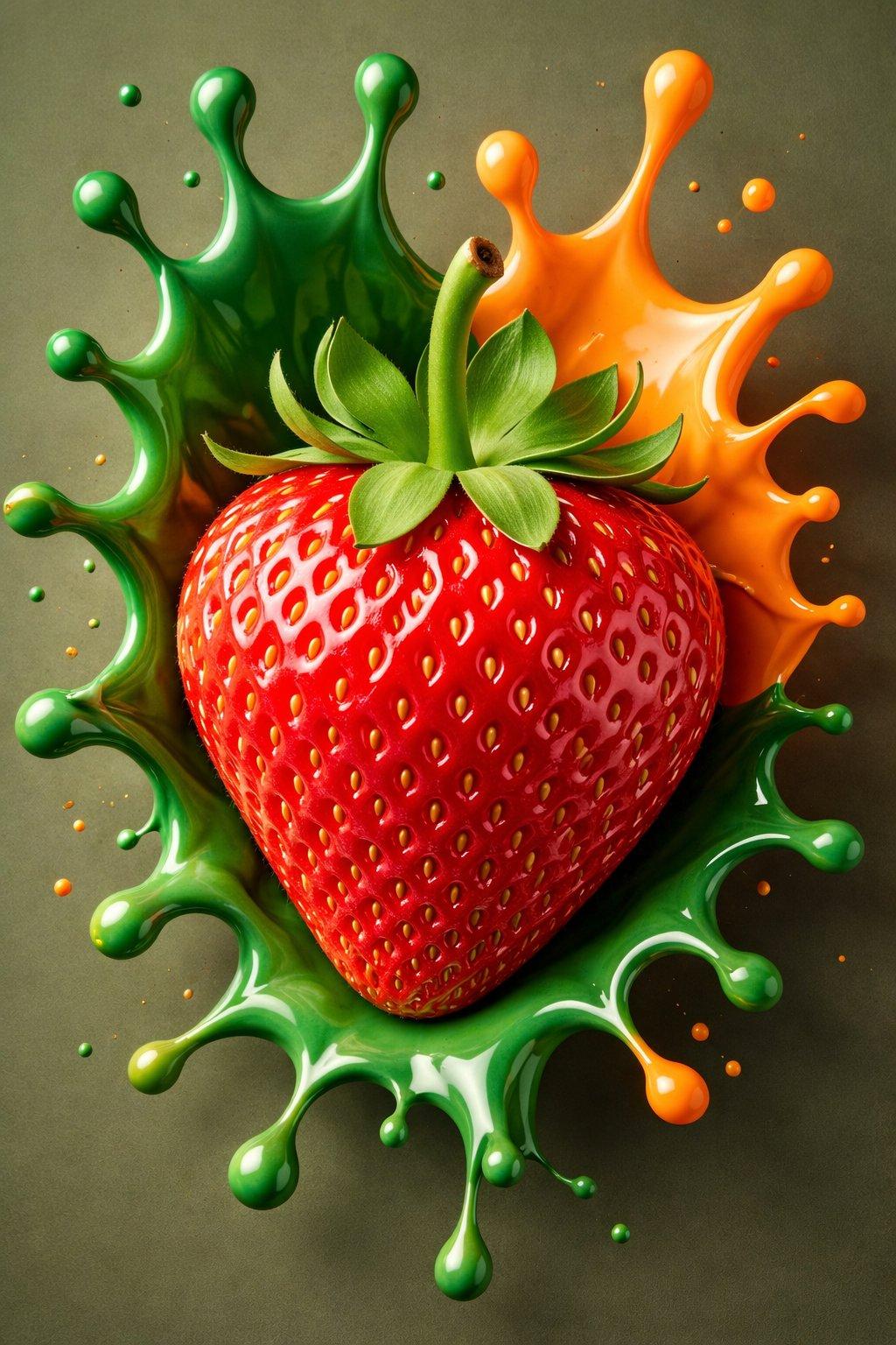 Tangerine Berry Crown