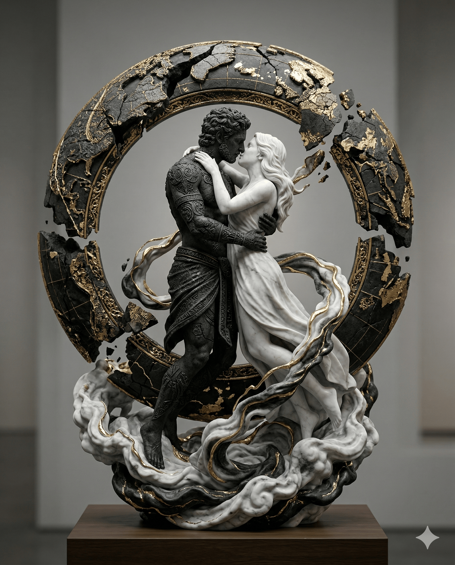 Fractured World Embrace