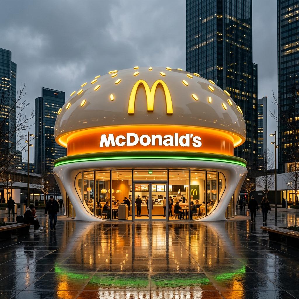 High-Tech Burger Hub
