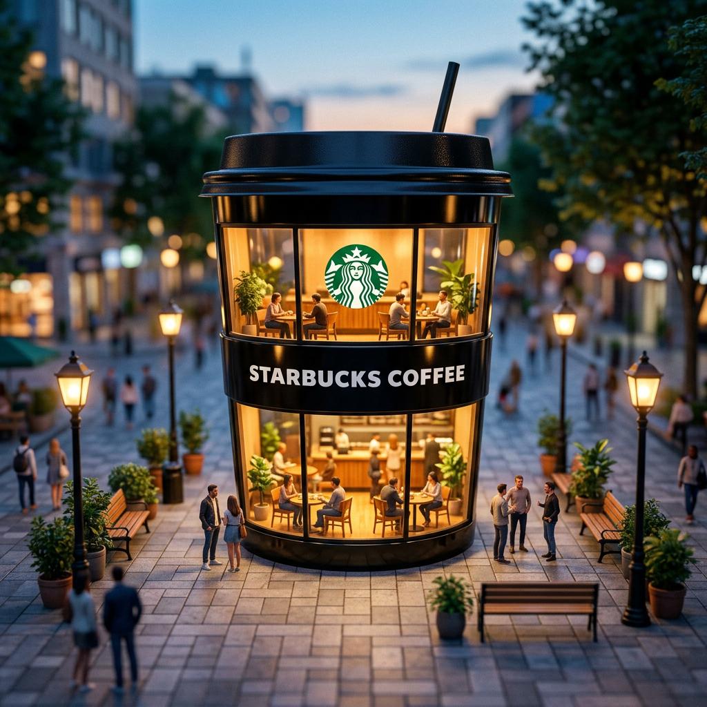 Starbucks Cup Plaza