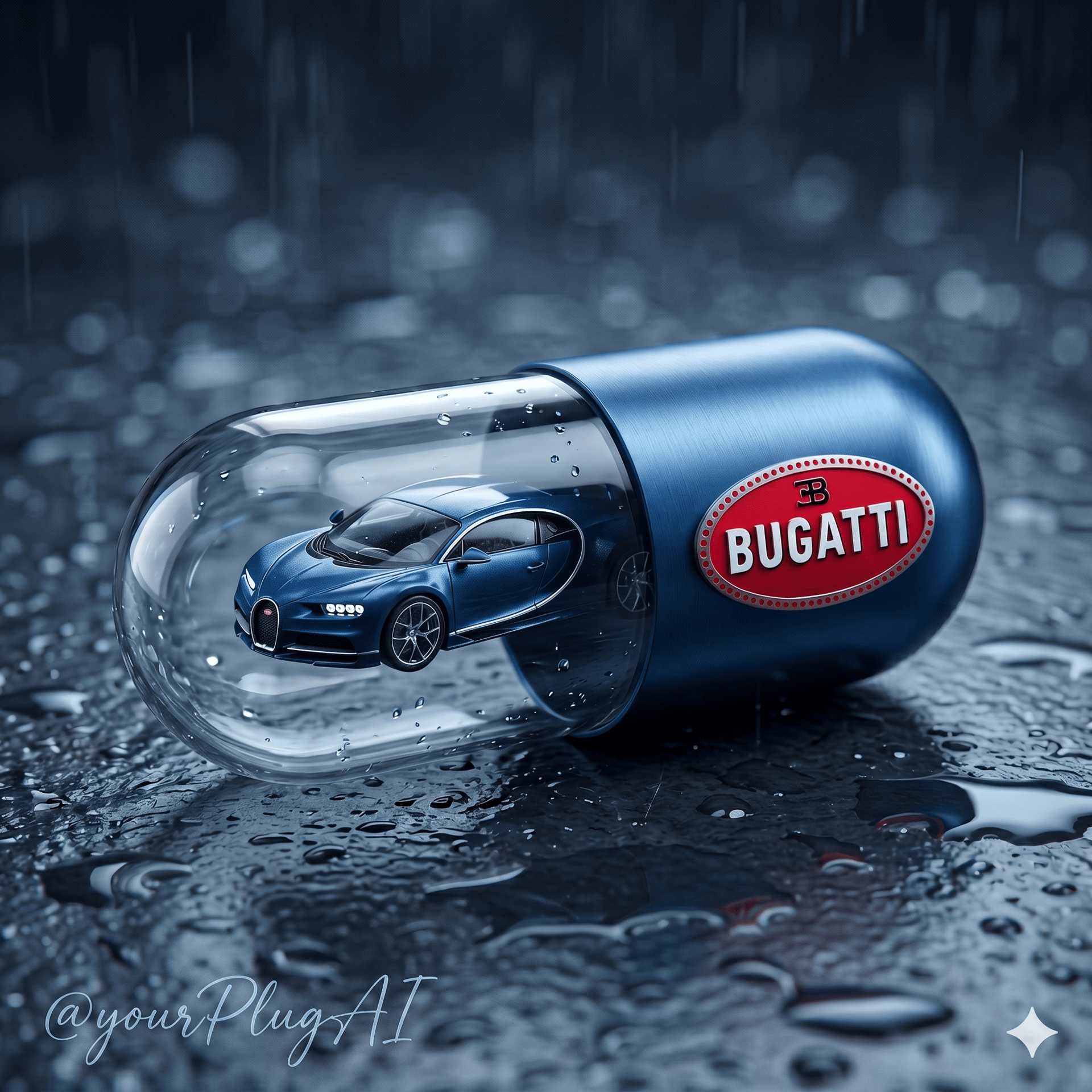 Wet Asphalt Bugatti