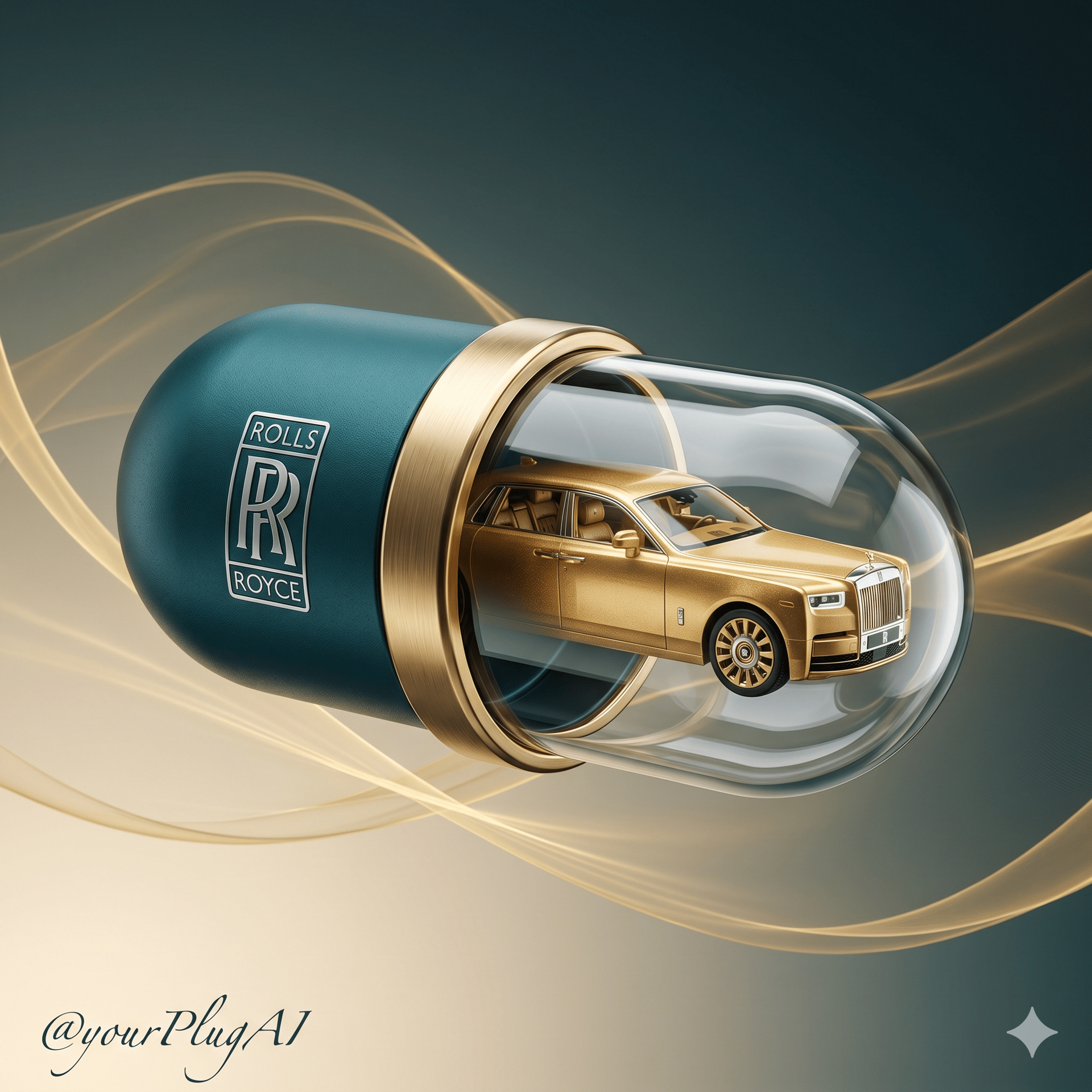 Floating Luxury Sedan