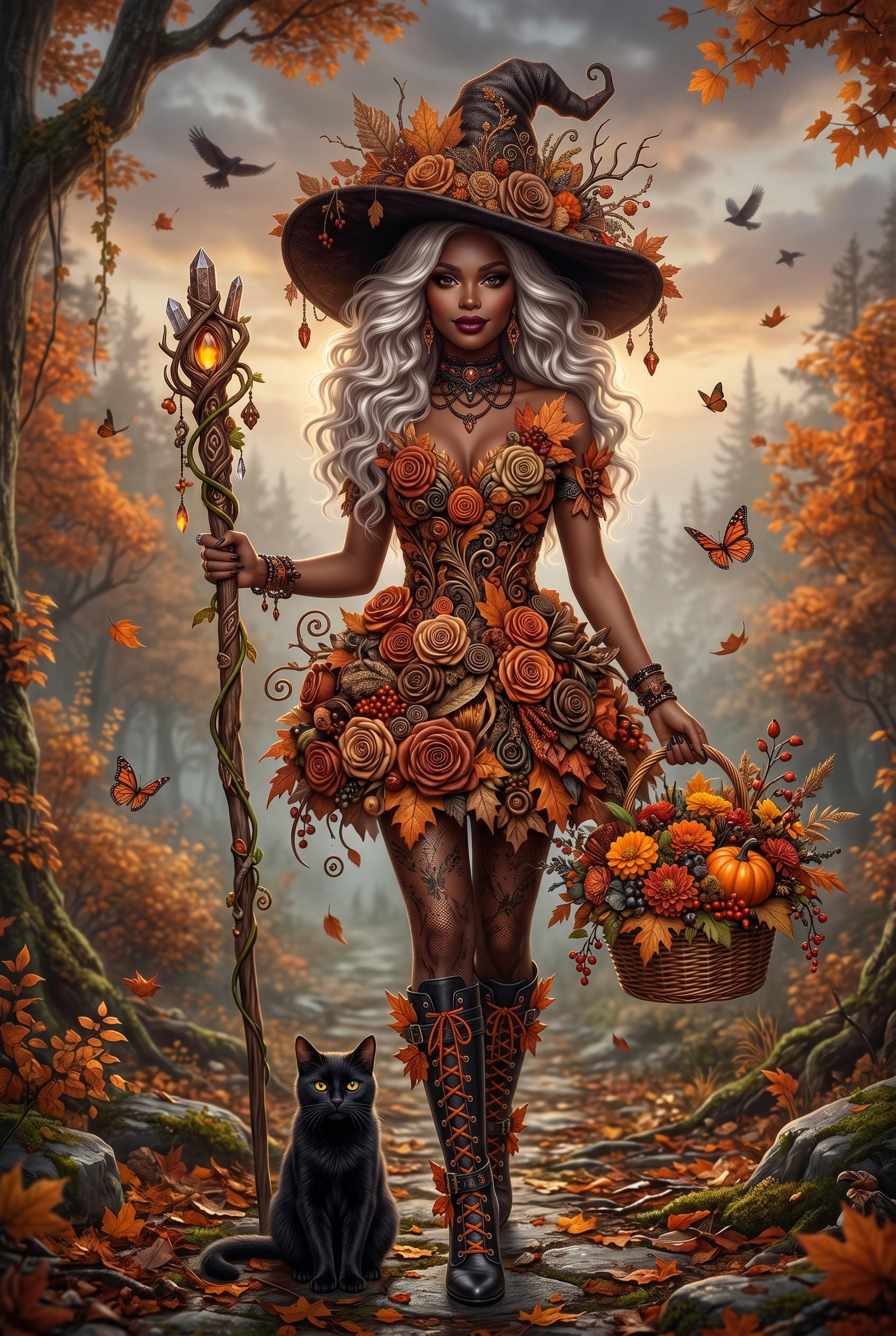 Autumn Rose Enchantress