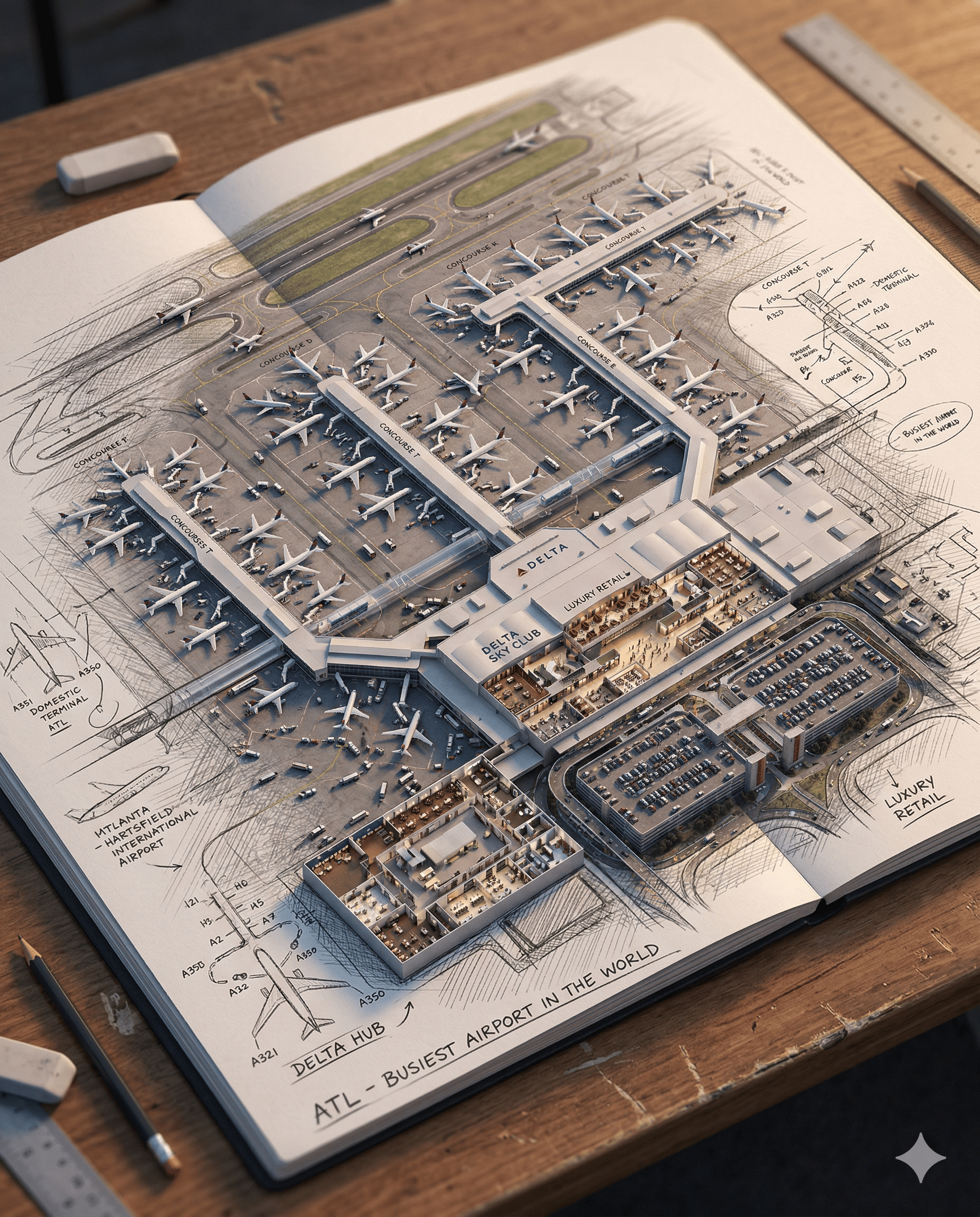 Atlanta Delta Superhub