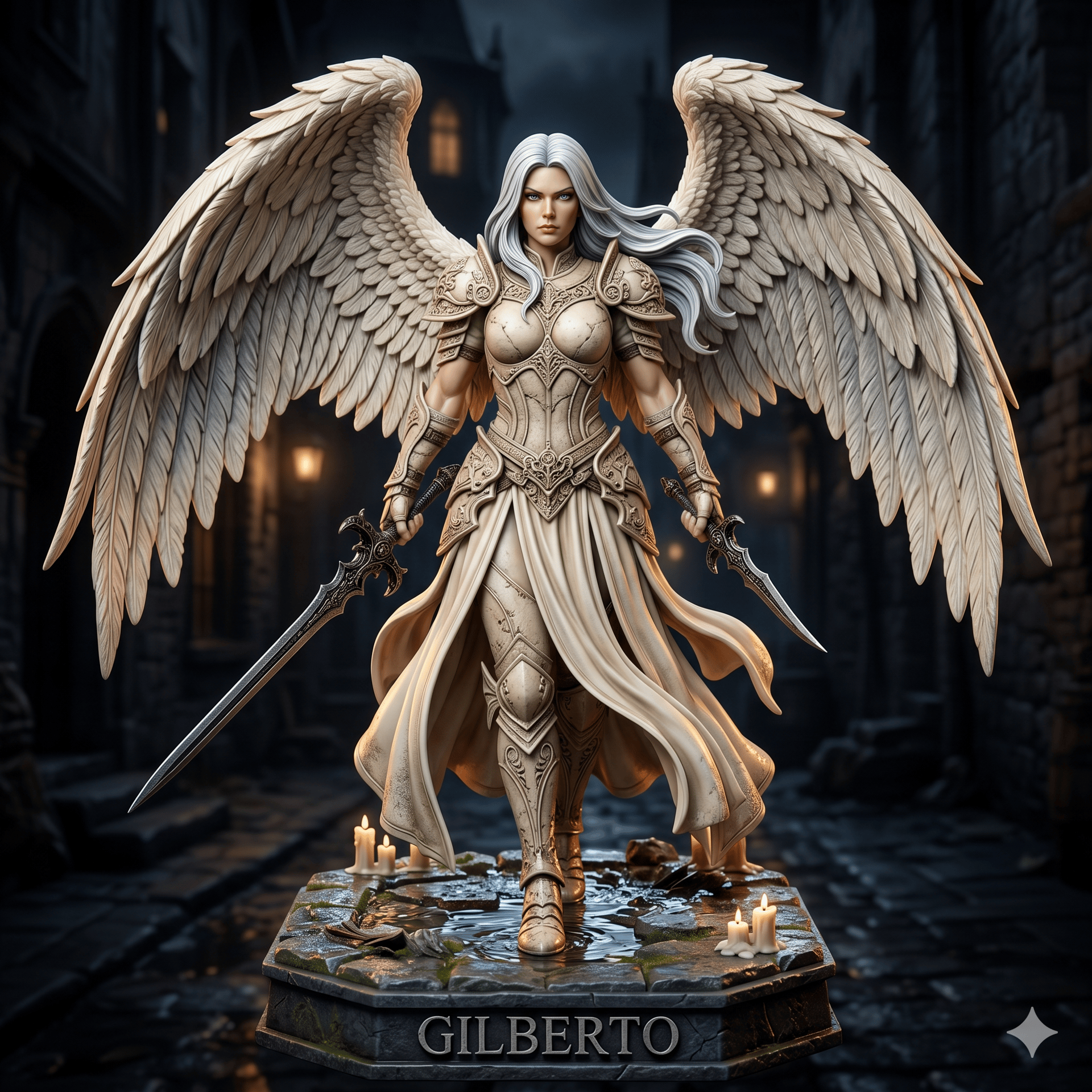 Bone Knight Angel