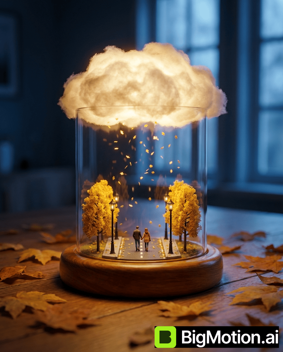 Autumn Cloud Terrarium
