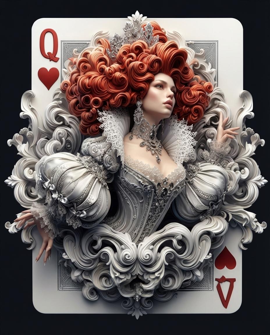 Ornate Porcelain Queen