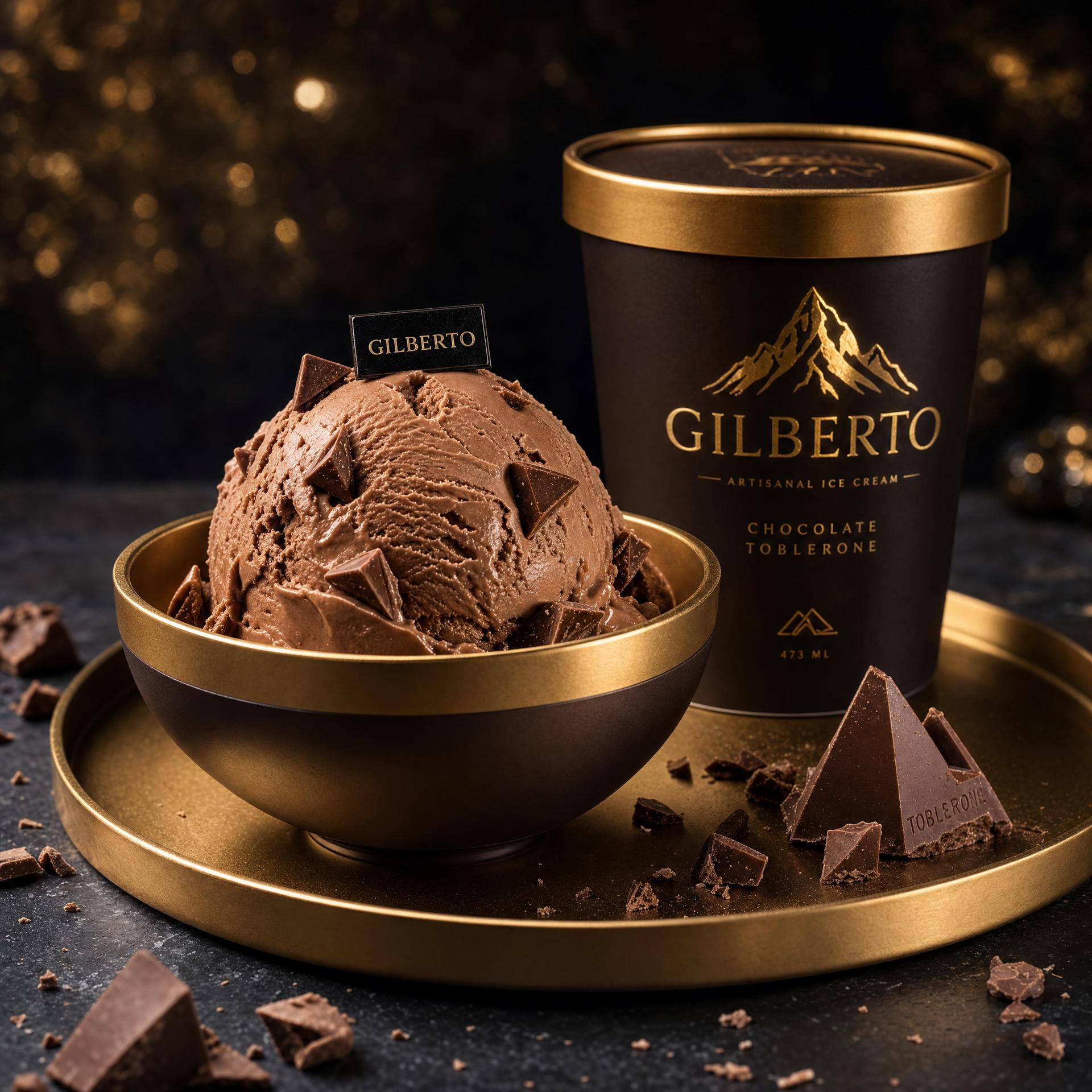 Chocolate Toblerone Scoop