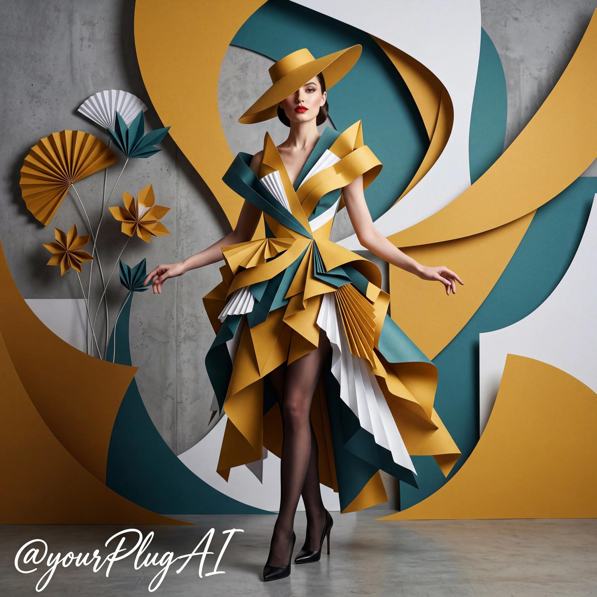 Teal Mustard Sculpture