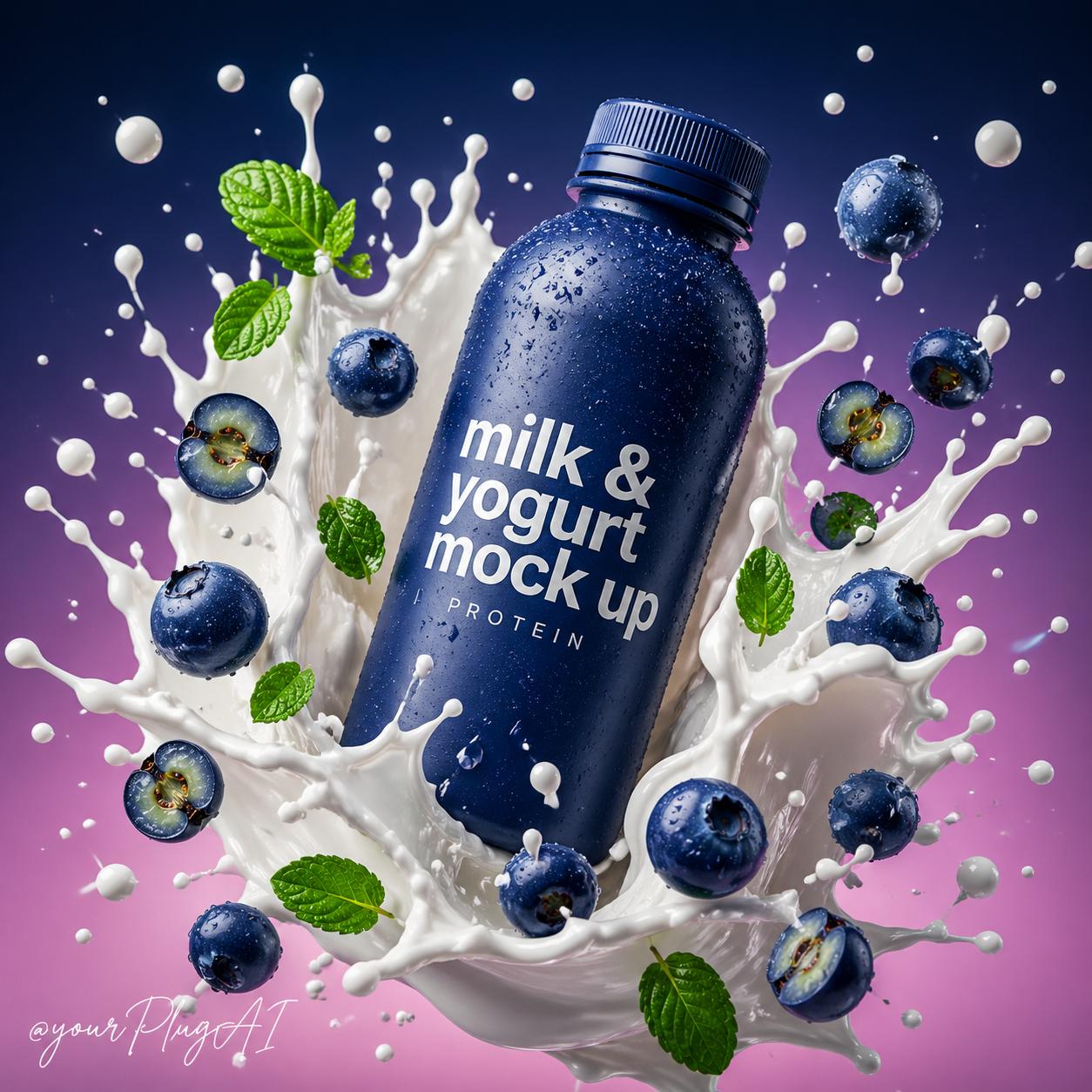 Blueberry Yogurt Splash