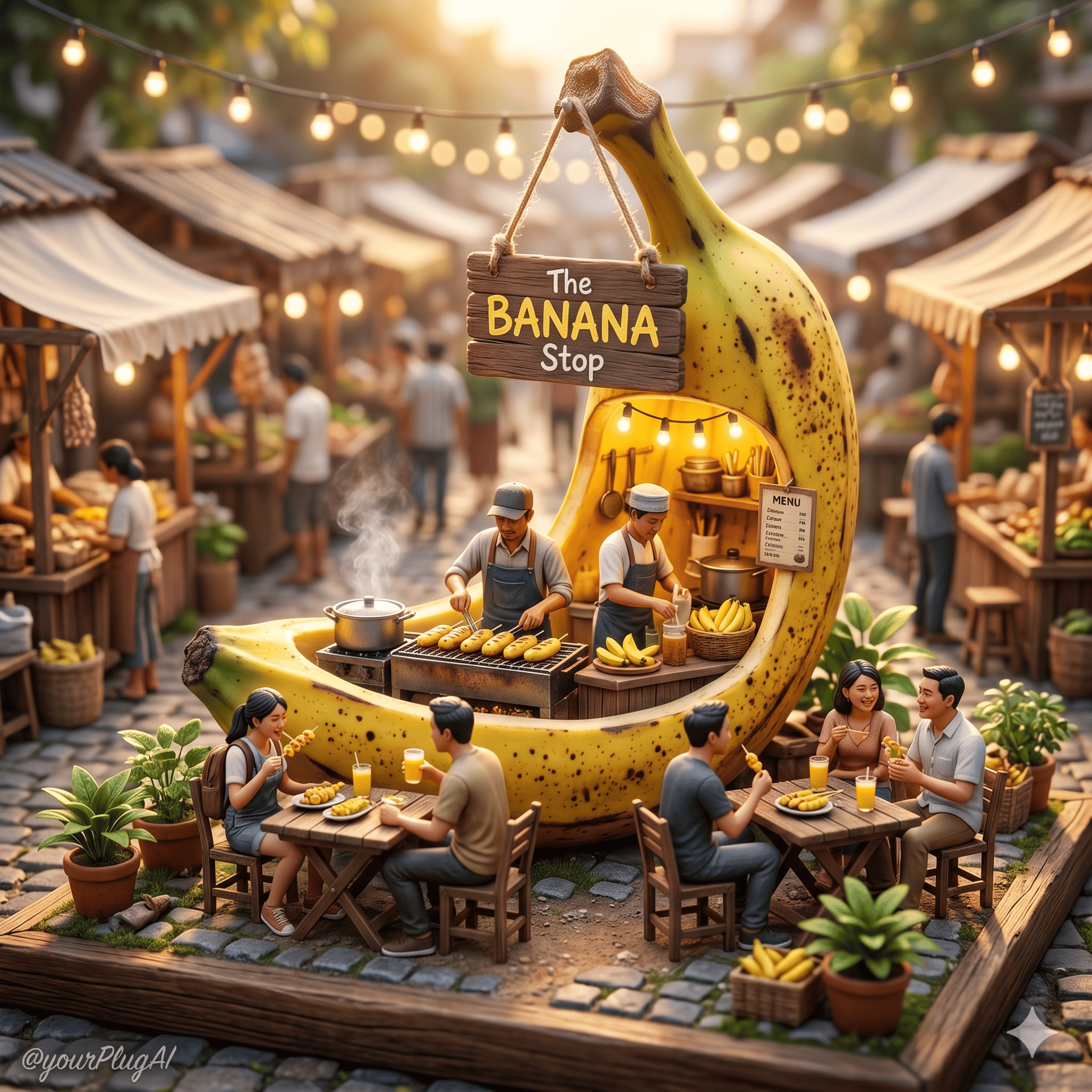 The Banana Stop Market