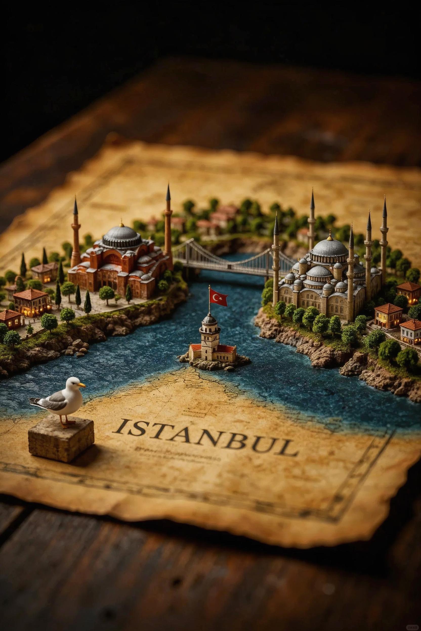 Historic Istanbul Harbor