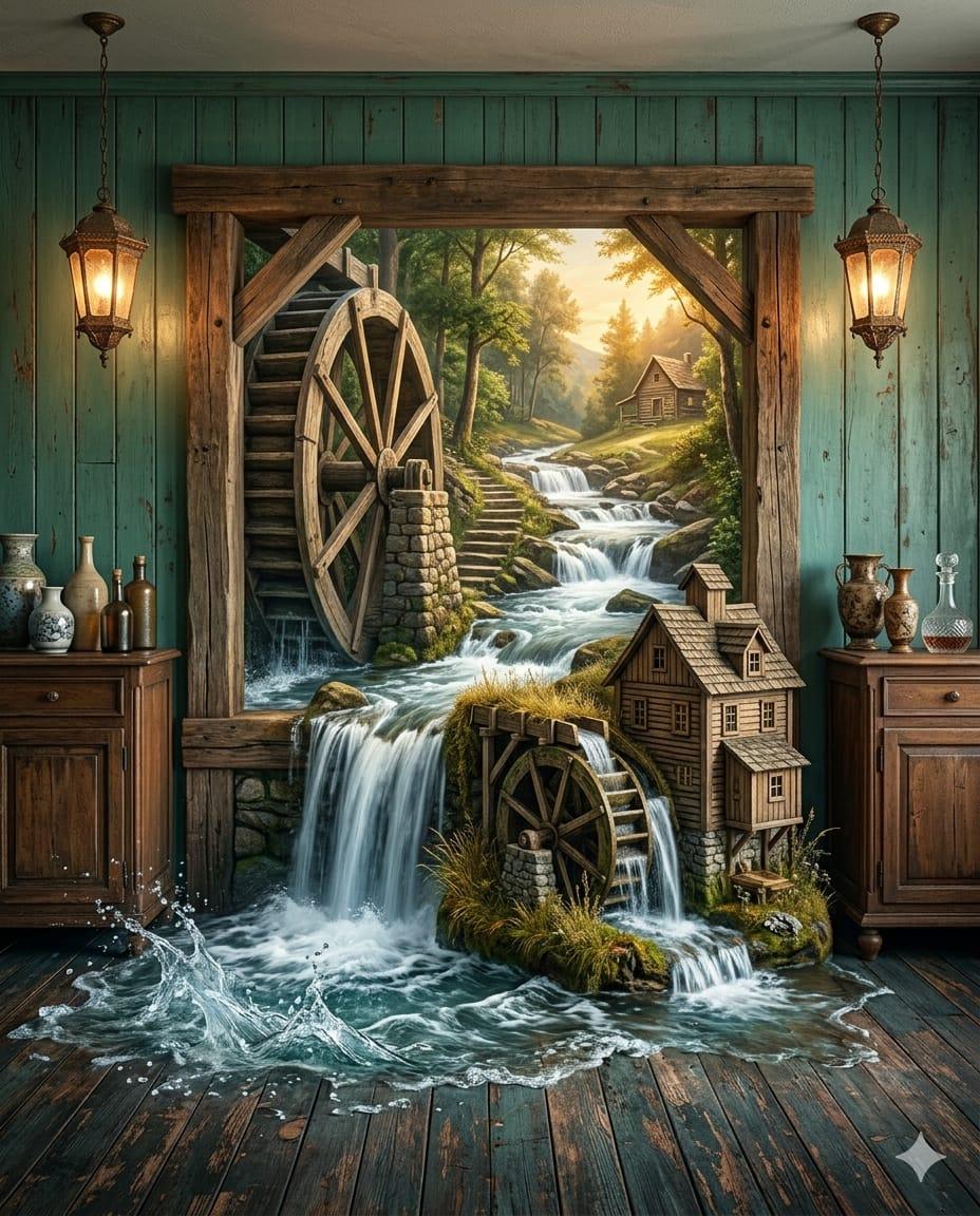 Watermill Wall Escape