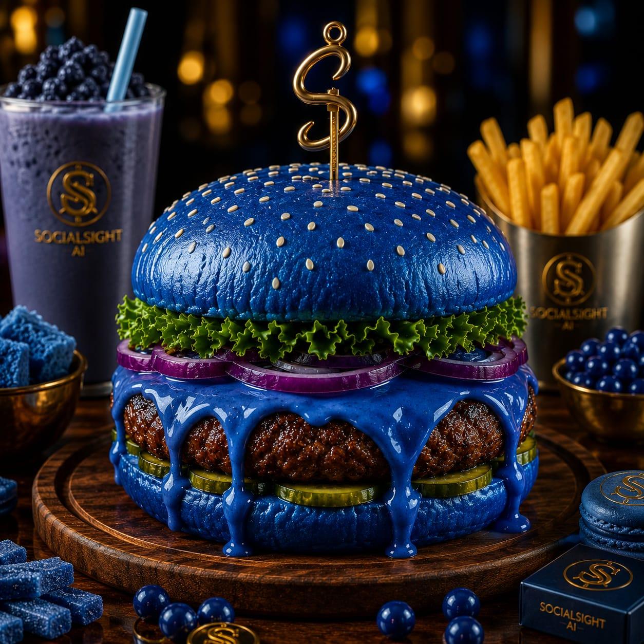 Sapphire Blue Delicacy