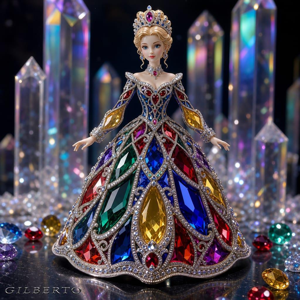Rainbow Gemstone Princess