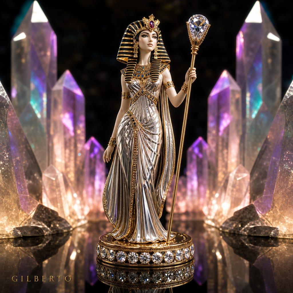 Silver Egyptian Queen