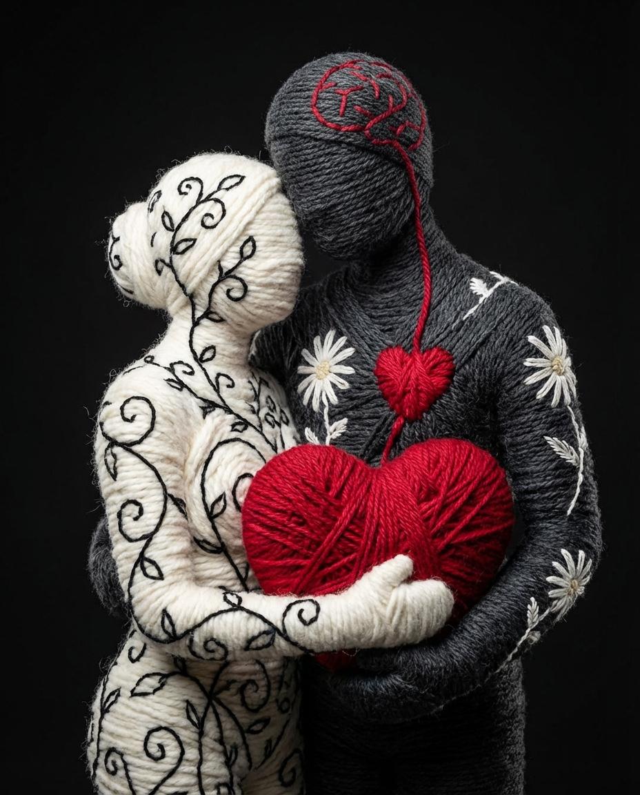 Knitted Heartfelt Connection