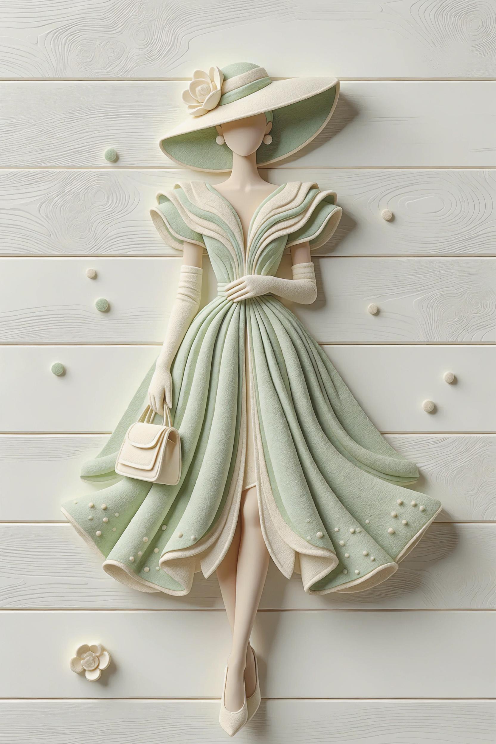 Vintage Felt Fashion