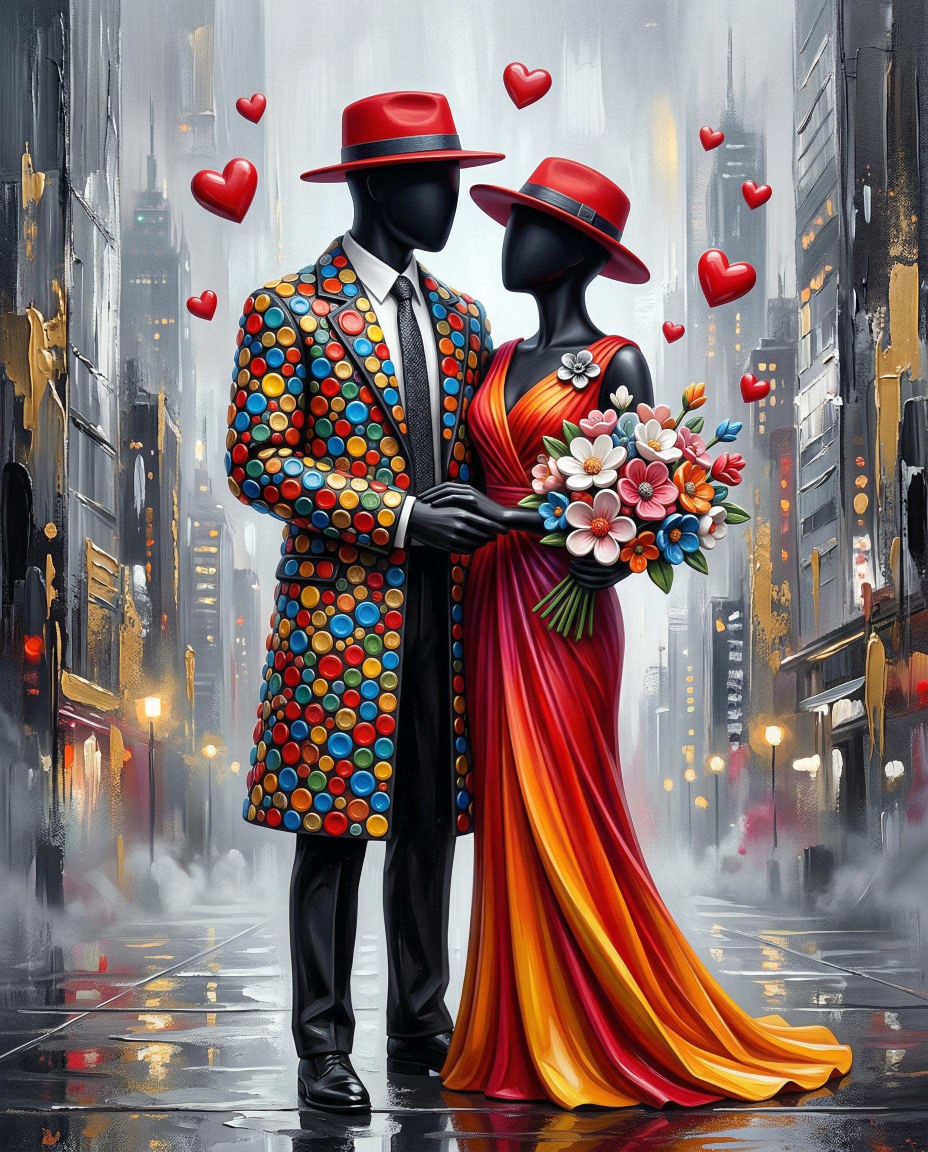 Polka Dot City Romance