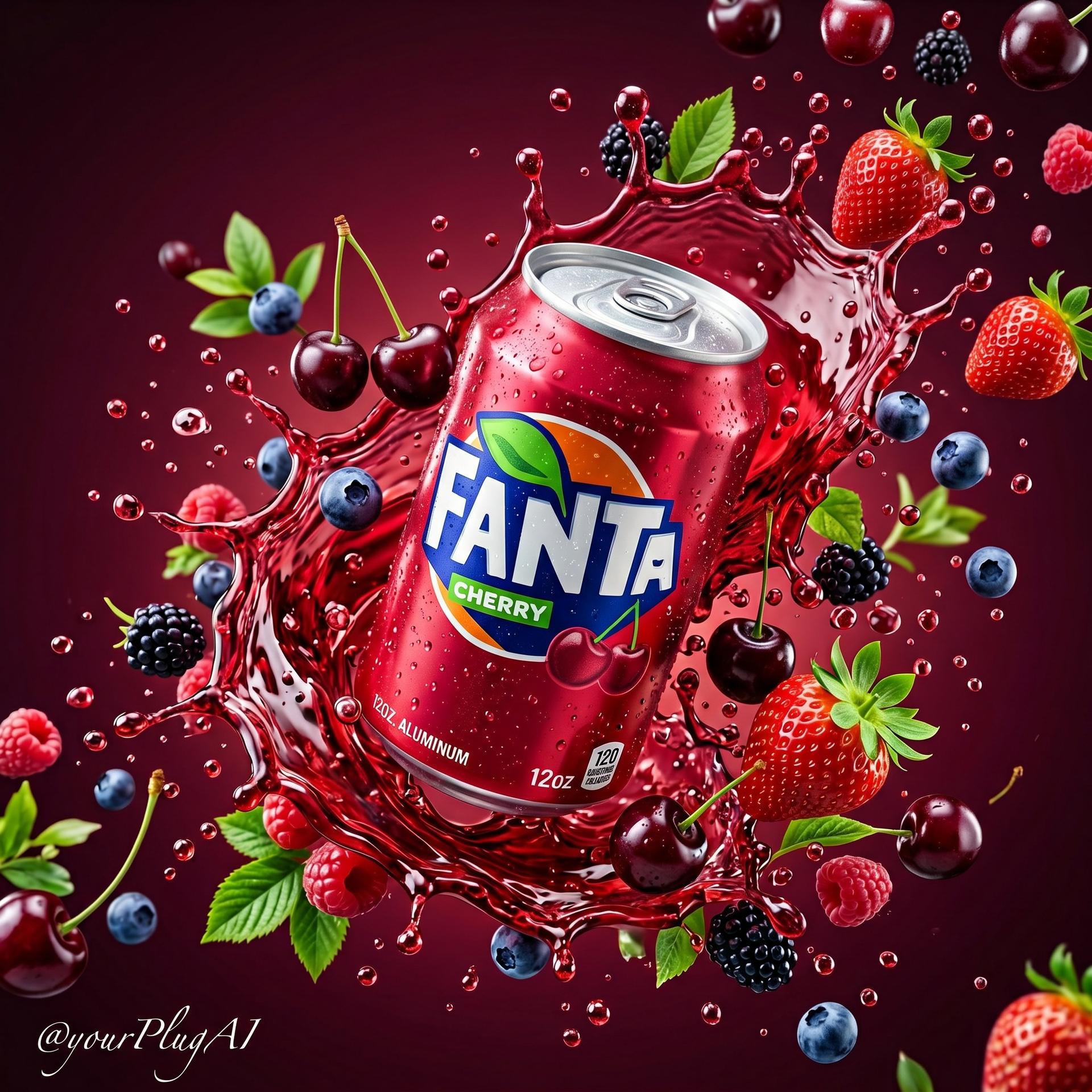 Exploding Berry Fanta