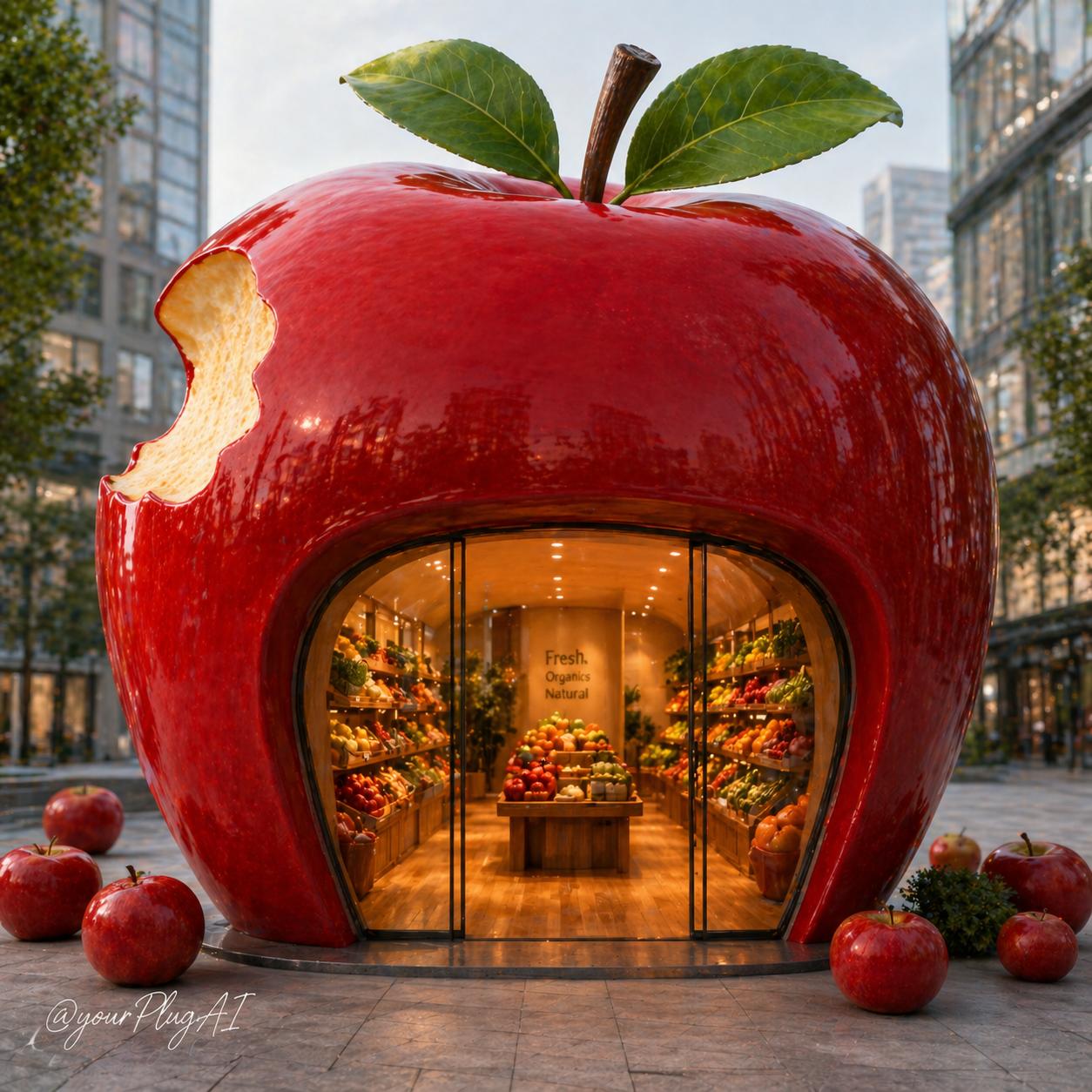 Crisp Apple Market