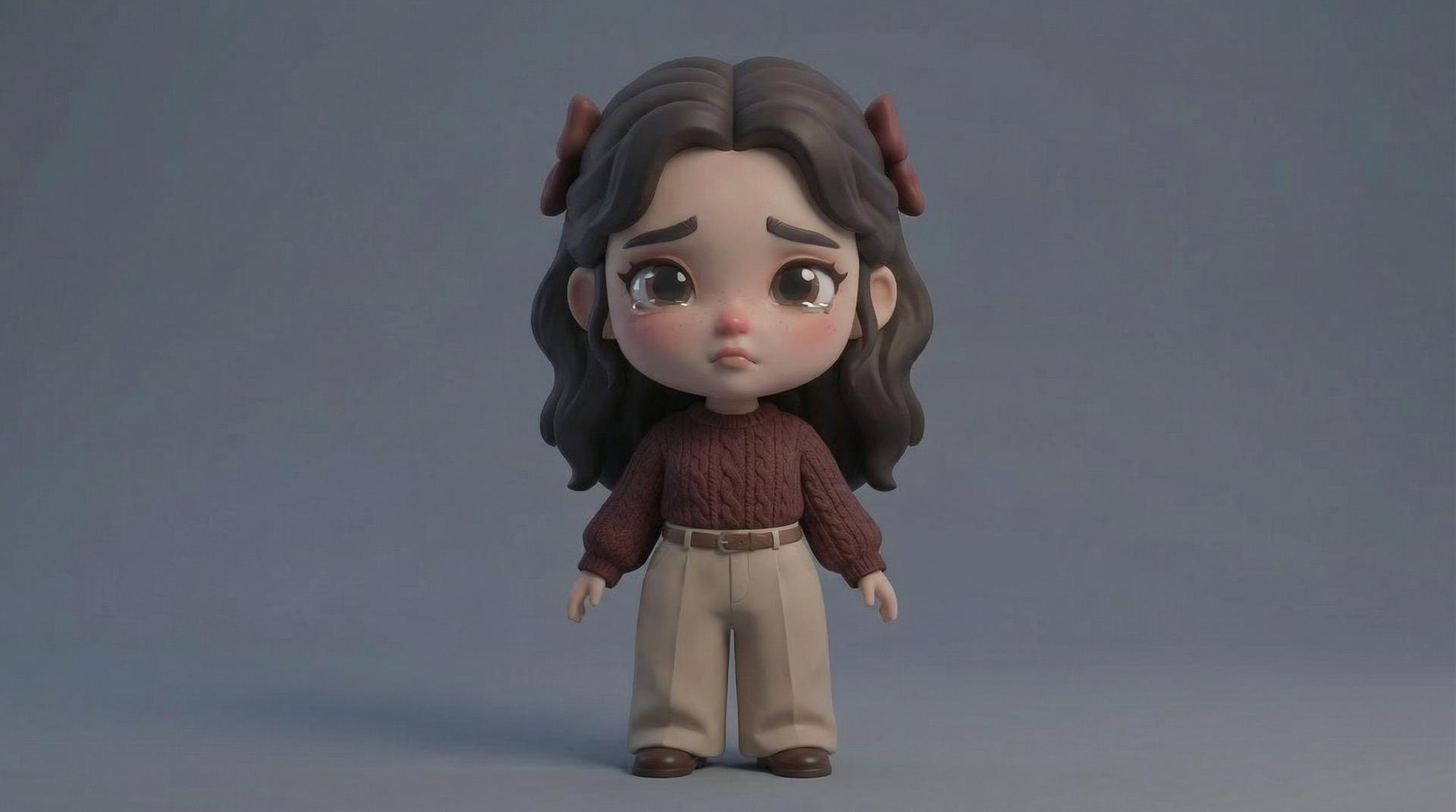 Tearful Crying Girl