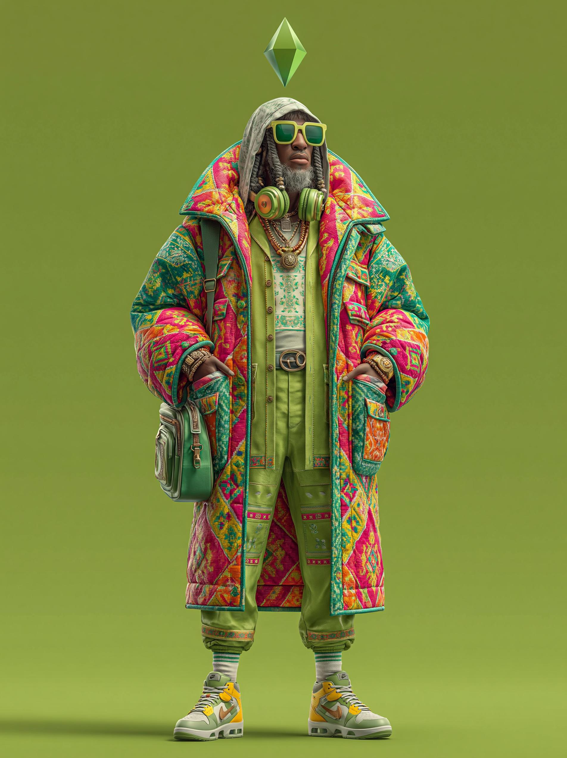 Eclectic Quilted Sage