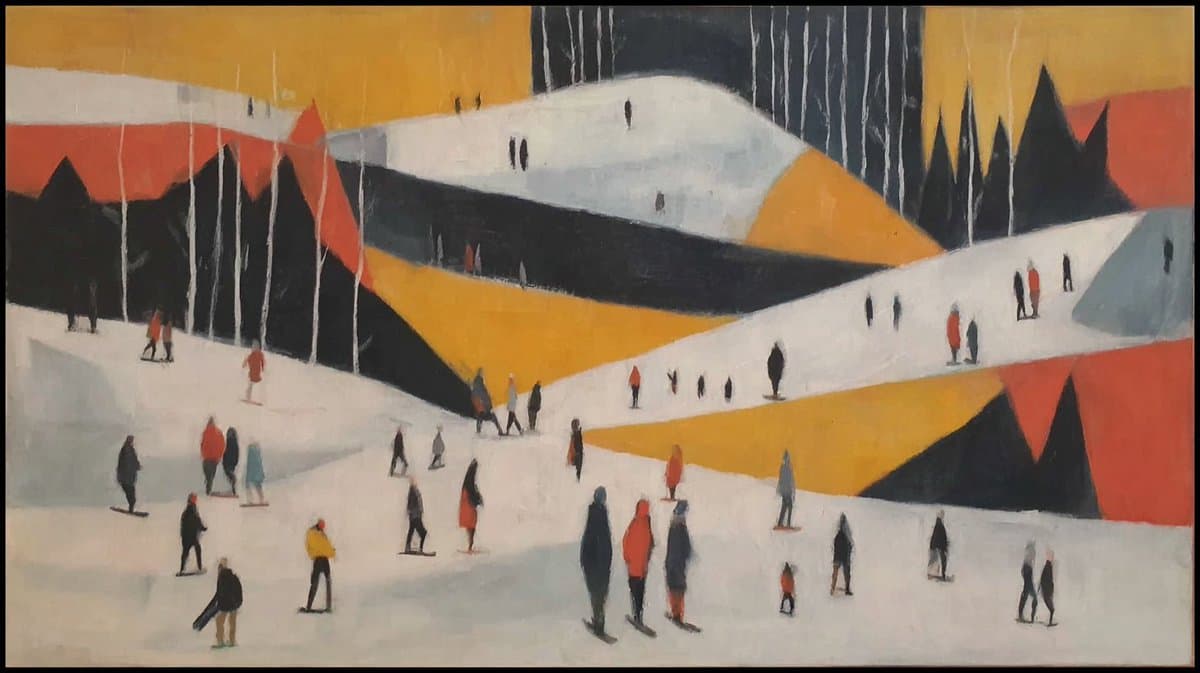 Winter crowd