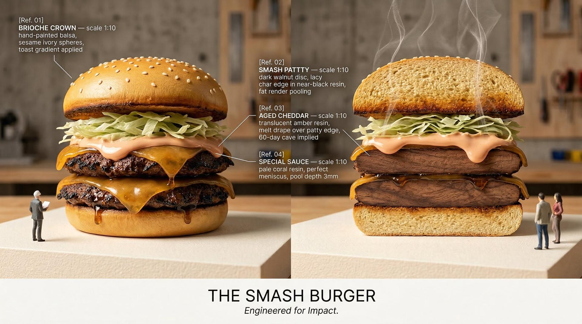 Architectural Smash Burger