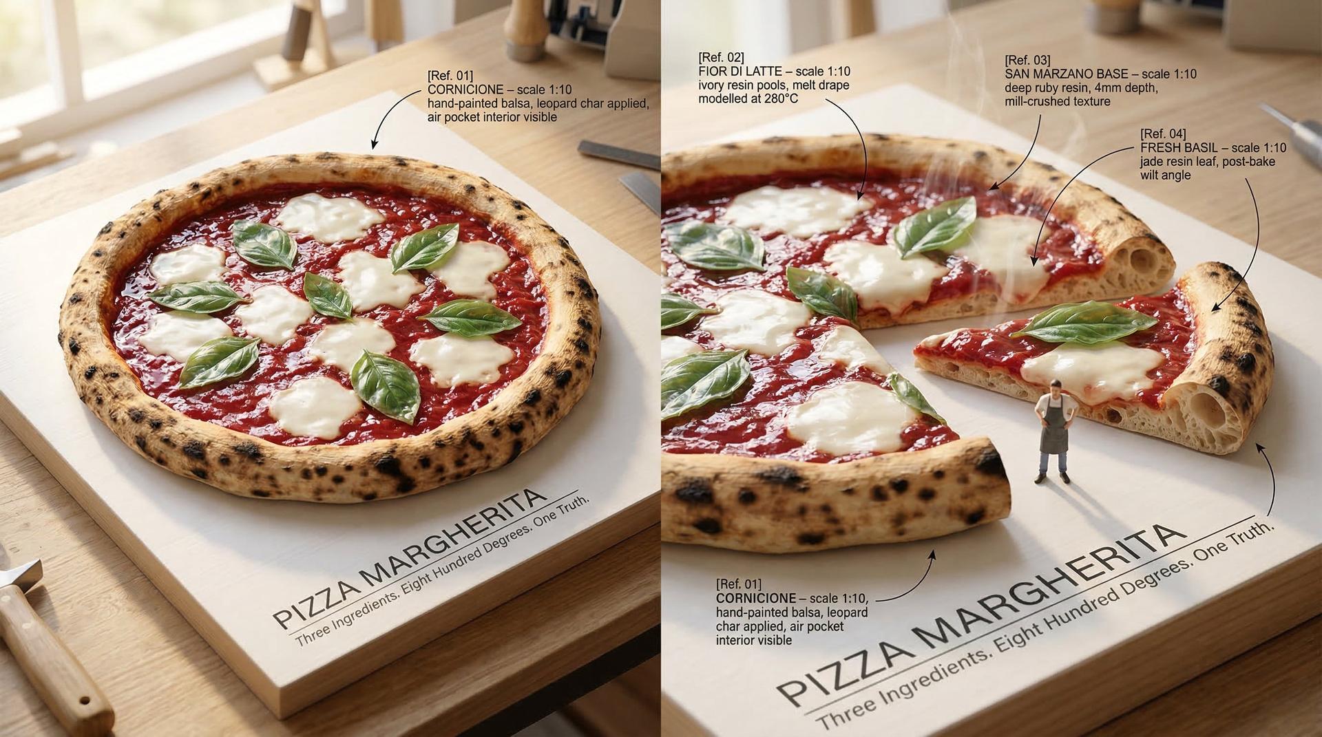 Margherita Pizza Model