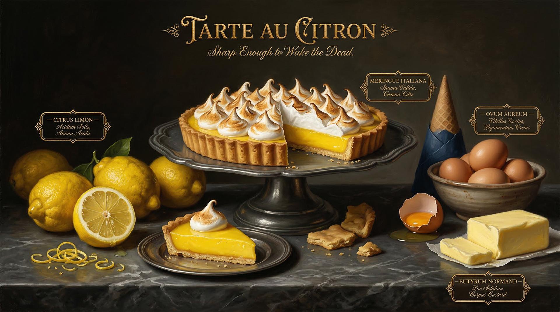 Meringue Lemon Tart